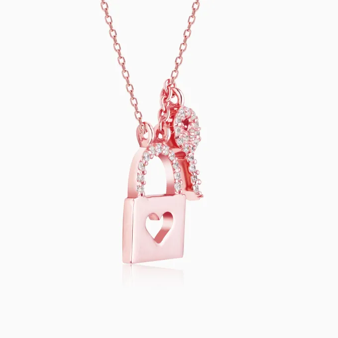 Rose Gold Perfectly Matched Necklace