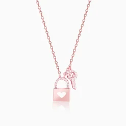 Rose Gold Perfectly Matched Necklace