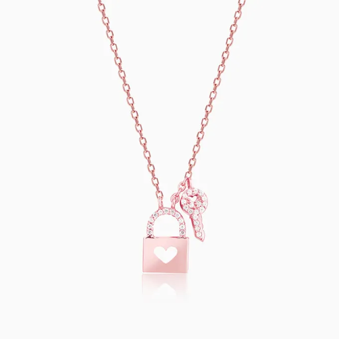 Rose Gold Perfectly Matched Necklace