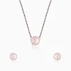 Rose Gold Periwinkle Mangalsutra Set