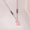 Rose Gold Personalised Cherished Initial Mangalsutra