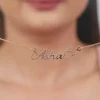 Rose Gold Personalised Dual Heart Necklace
