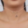 Rose Gold Personalised Endless Echo Necklace