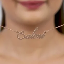 Rose Gold Personalised Eternal Necklace