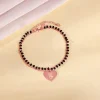 Rose Gold Personalised Heartfelt Initial Mangalsutra Bracelet