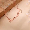 Rose Gold Personalised Life Partner Pendant