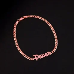 Rose Gold Personalised Timeless Classic Bracelet For Him
