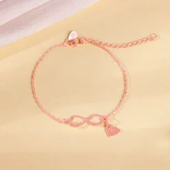 Rose Gold Personalised Timeless Bond Bracelet
