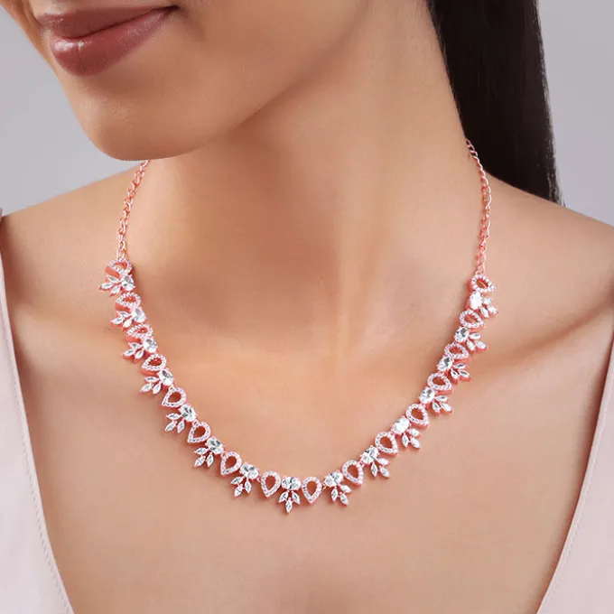 Rose Gold Petalo Necklace