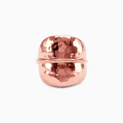 Rose Gold Plain Cocktail Ring (Size 12)