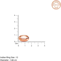 Rose Gold Polished Ring