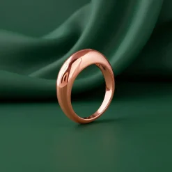 Rose Gold Polished Ring