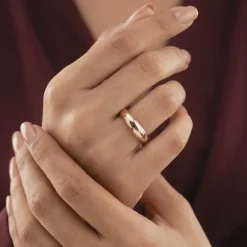 Rose Gold Polished Ring
