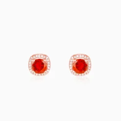 Rose Gold Pranavi Earrings