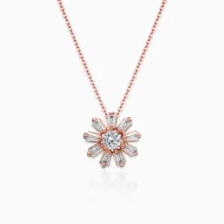 Rose Gold Prince's Pine Floral Set