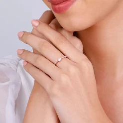 Rose Gold Pristine Ring