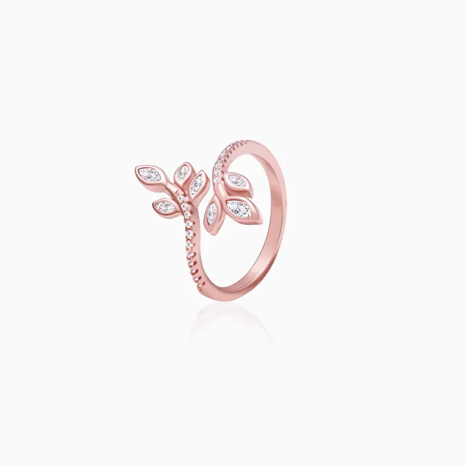 Rose Gold Pure Poise Ring