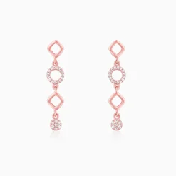Rose Gold Queen Of Dreams Earrings