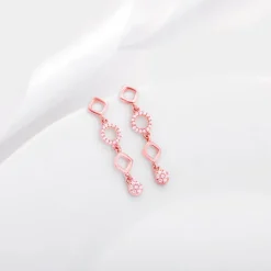Rose Gold Queen Of Dreams Earrings