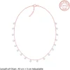 Rose Gold Queens Necklace