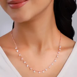 Rose Gold Queens Necklace