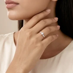 Rose Gold Quiet Glamour Ring (Size 12)
