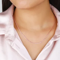 Rose Gold Radiant Beam Chain
