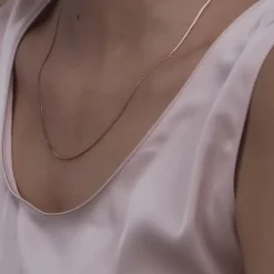 Rose Gold Radiant Beam Chain