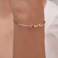 Rose Gold Reel Bracelet