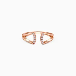 Rose Gold Regal Apex Ring