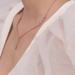 Rose Gold Regal Radiance Necklace