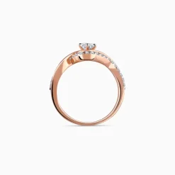 Rose Gold Rhea Solitaire Lab Grown Diamond Ring
