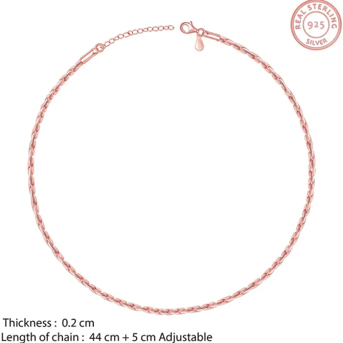Rose Gold Rhythmic Rain Chain