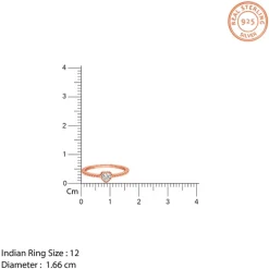 Rose Gold Rilynn Ring (Size 12)