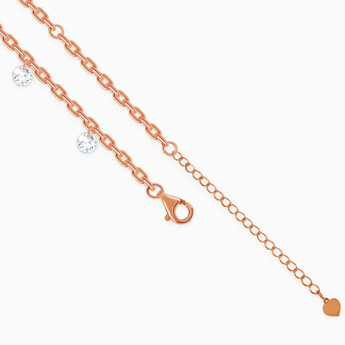 Rose Gold Rosara Gleam Waist Chain