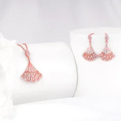 Rose Gold Seashell Set