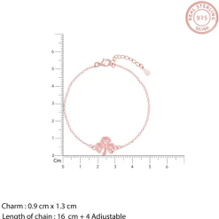 Rose Gold Shamrock Bracelet