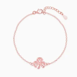 Rose Gold Shamrock Bracelet