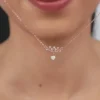 Rose Gold She The Achiever Pendant With Link Chain