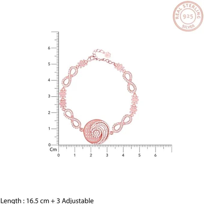 Rose Gold Shell of Love Bracelet