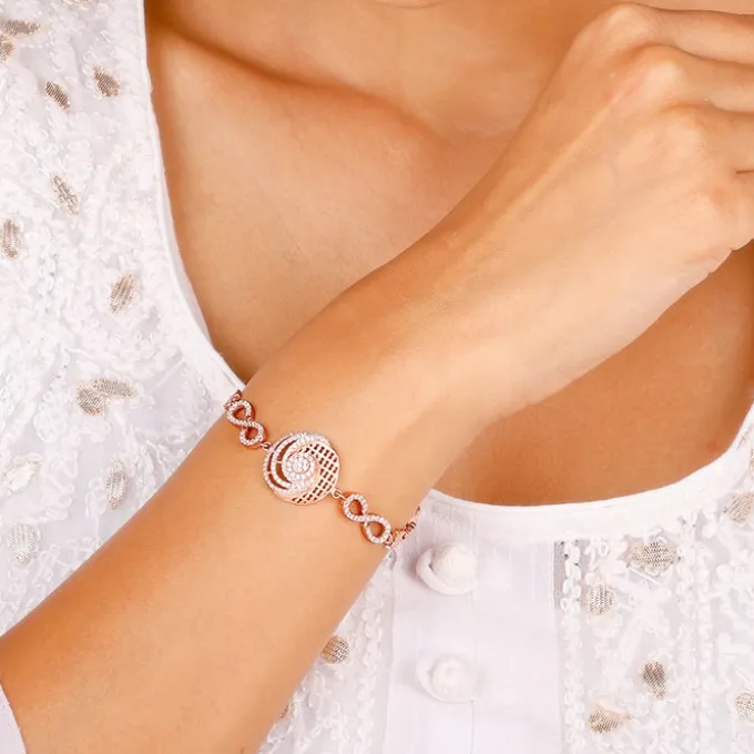 Rose Gold Shell of Love Bracelet