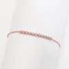 Rose Gold Shimmer Beads Bracelet