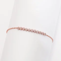 Rose Gold Shimmer Beads Bracelet