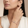 Rose Gold Shiney Tennis Bracelet