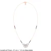 Rose Gold Shruthi Lab Grown Diamond Mangalsutra