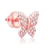 Rose Gold Skipper Butterfly Earrings