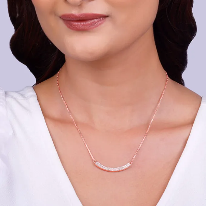 Rose Gold Slender Necklace
