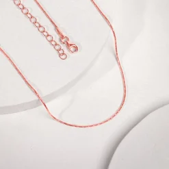 Rose Gold Snake Shine Chain