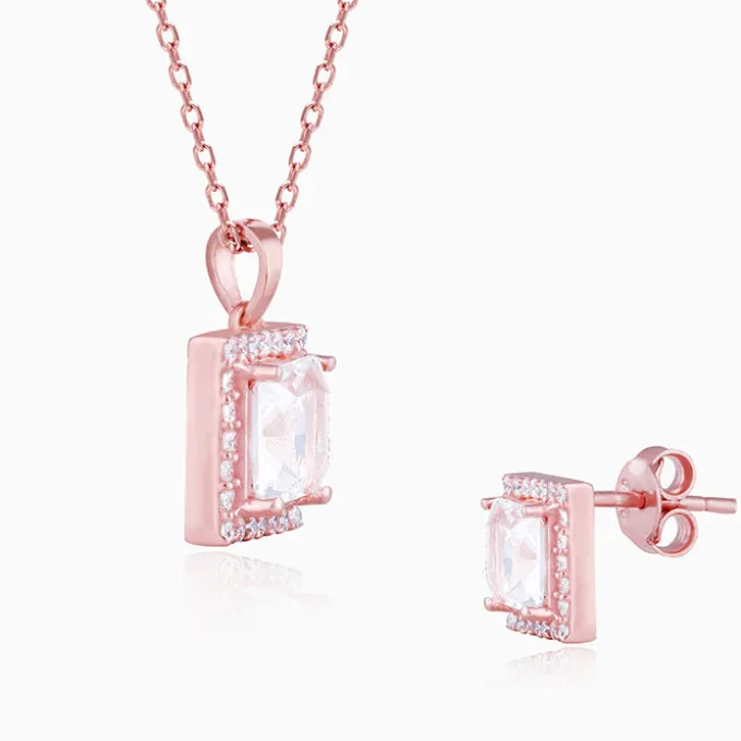Rose Gold Snow White Set