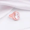 Rose Gold Solitaire Ring